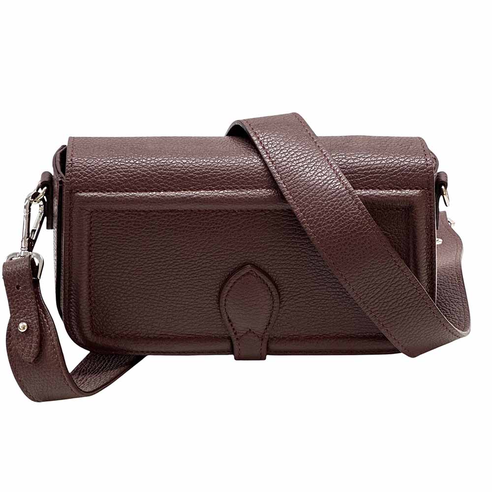 Nicole leather shoulder bag - Made In Italy