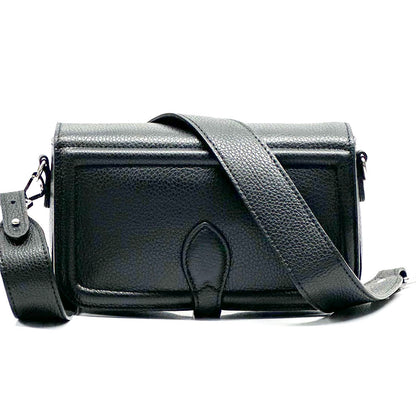 Nicole leather shoulder bag - Made In Italy