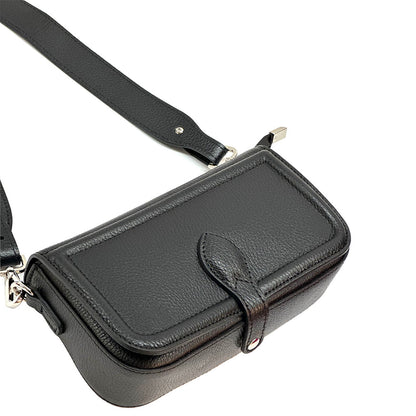 Nicole leather shoulder bag - Made In Italy