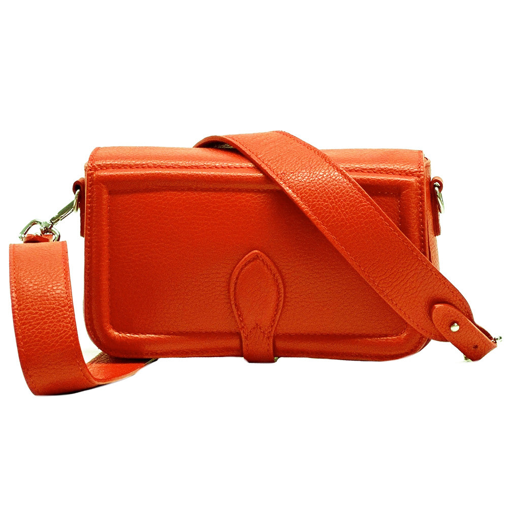 Nicole leather shoulder bag - Made In Italy