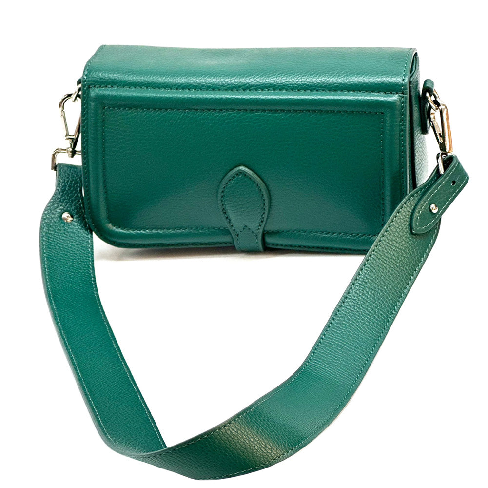 Nicole leather shoulder bag - Made In Italy