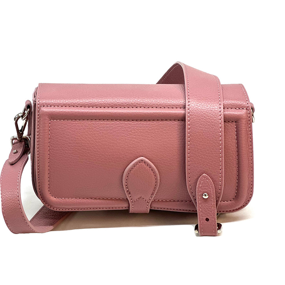 Nicole leather shoulder bag - Made In Italy