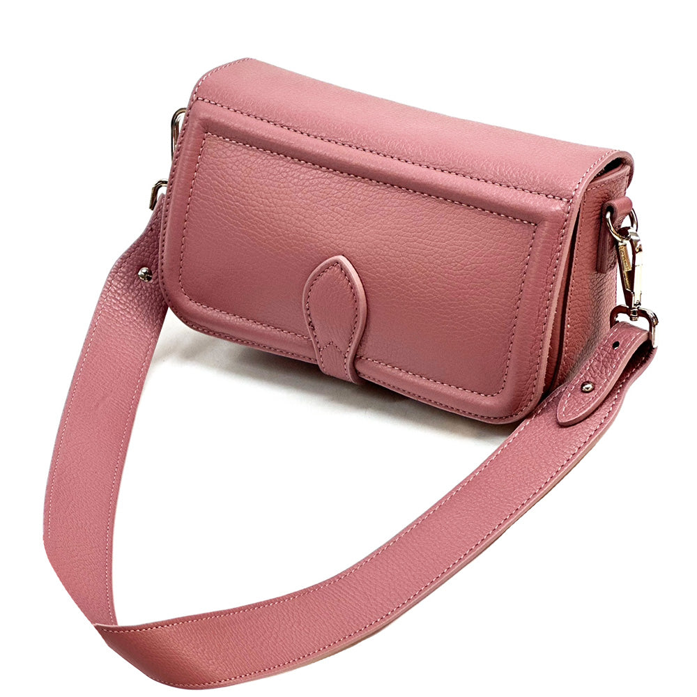 Nicole leather shoulder bag - Made In Italy