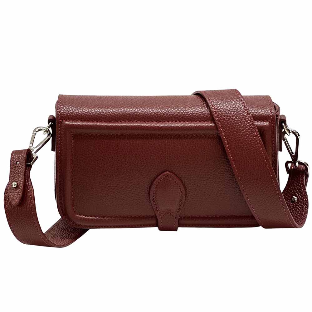 Nicole leather shoulder bag - Made In Italy
