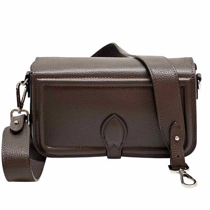 Nicole leather shoulder bag - Made In Italy