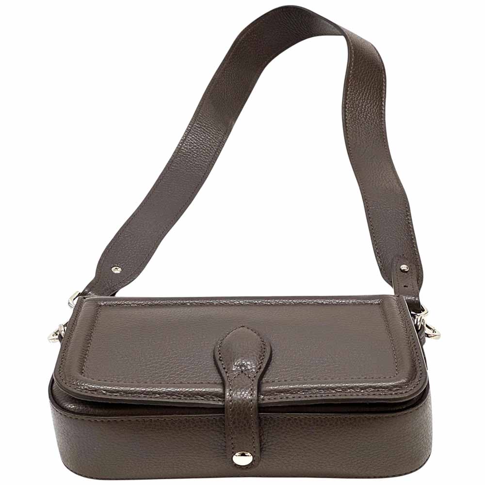 Nicole leather shoulder bag - Made In Italy