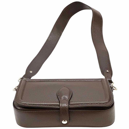 Nicole leather shoulder bag - Made In Italy