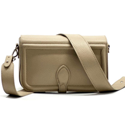 Nicole leather shoulder bag - Made In Italy