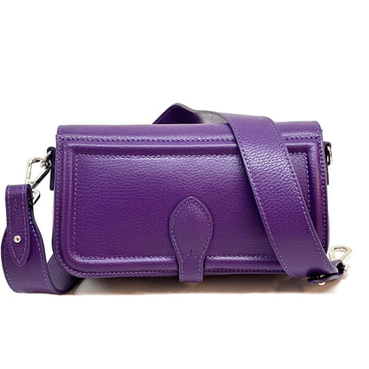 Nicole leather shoulder bag - Made In Italy