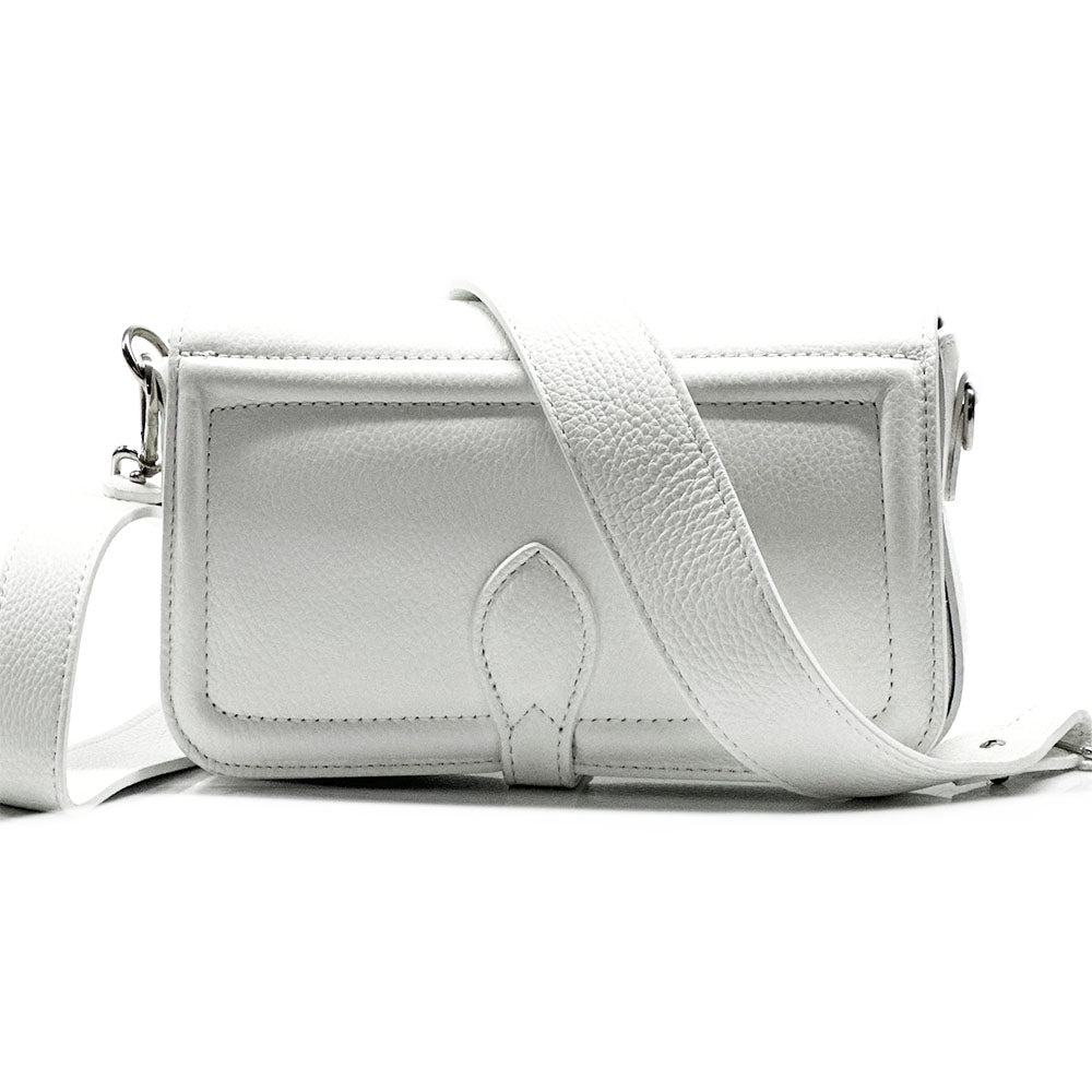 Nicole leather shoulder bag - Made In Italy
