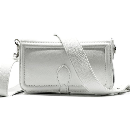 Nicole leather shoulder bag - Made In Italy