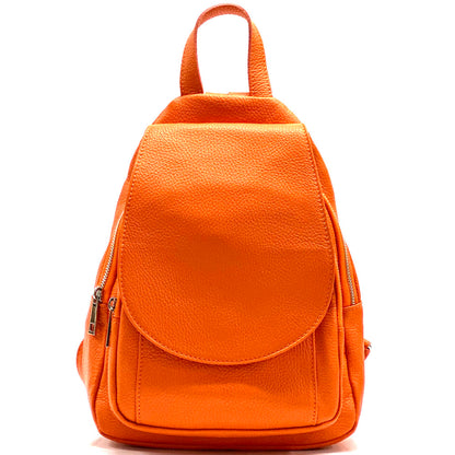 Manuele Cow Leather Backpack - Made In Italy