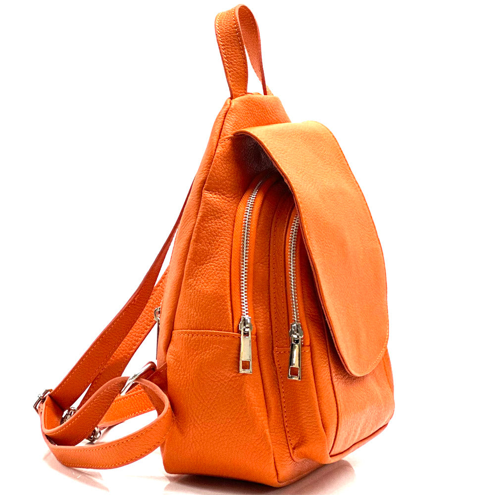 Manuele Cow Leather Backpack - Made In Italy