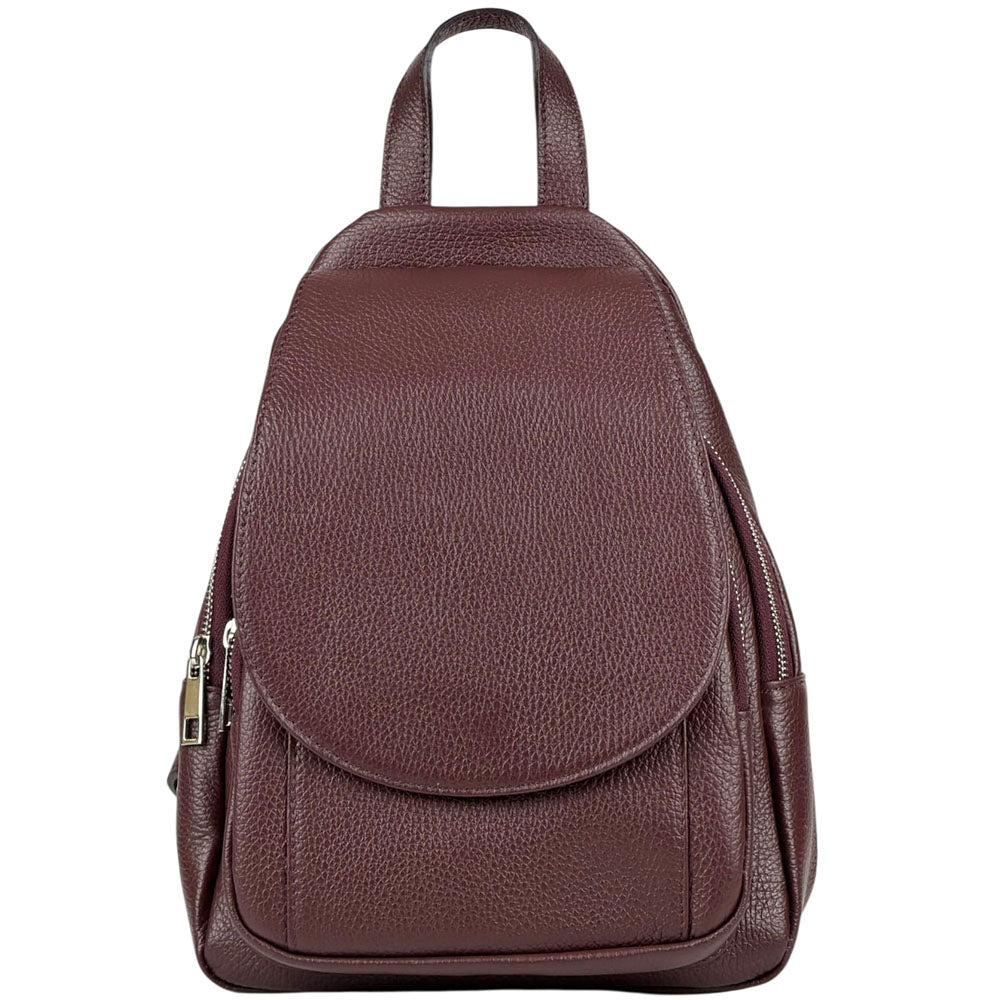 Manuele Cow Leather Backpack - Made In Italy