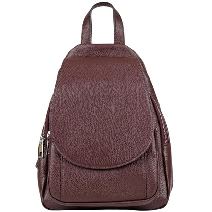 Manuele Cow Leather Backpack - Made In Italy