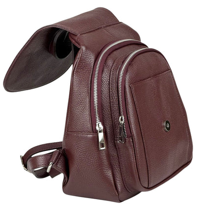 Manuele Cow Leather Backpack - Made In Italy