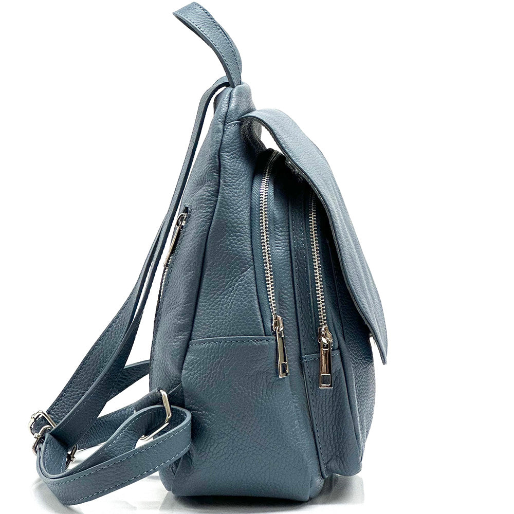 Manuele Cow Leather Backpack - Made In Italy