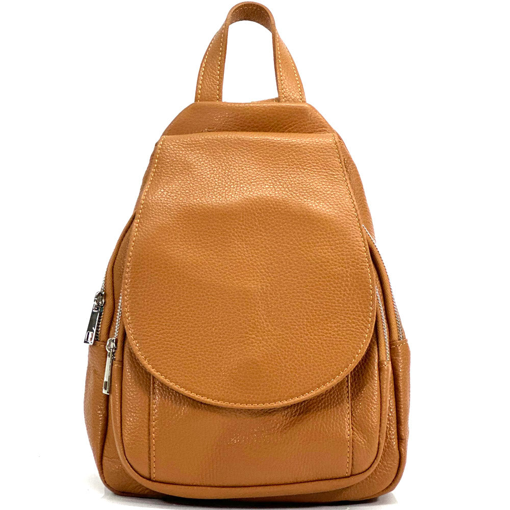 Manuele Cow Leather Backpack - Made In Italy