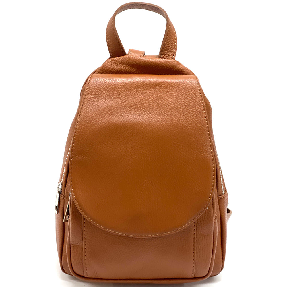 Manuele Cow Leather Backpack - Made In Italy