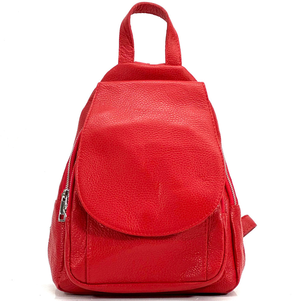 Manuele Cow Leather Backpack - Made In Italy