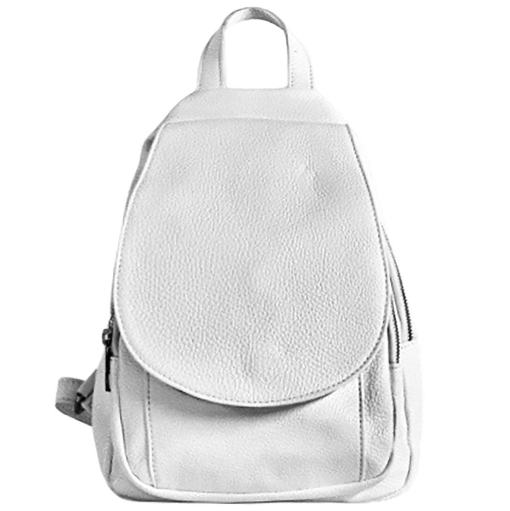 Manuele Cow Leather Backpack - Made In Italy