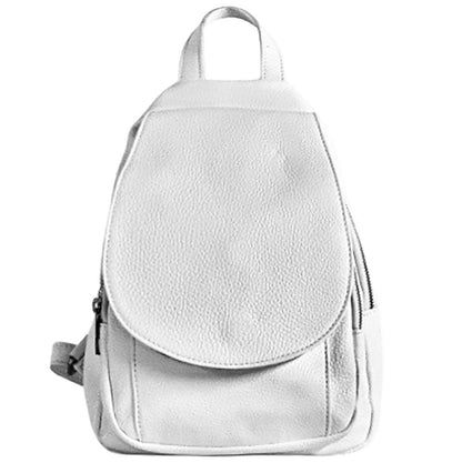 Manuele Cow Leather Backpack - Made In Italy