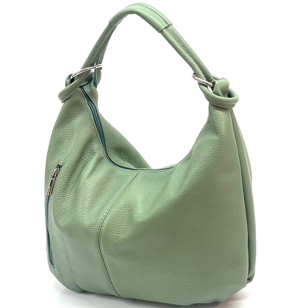 Alessandra Hobo Leather Bag