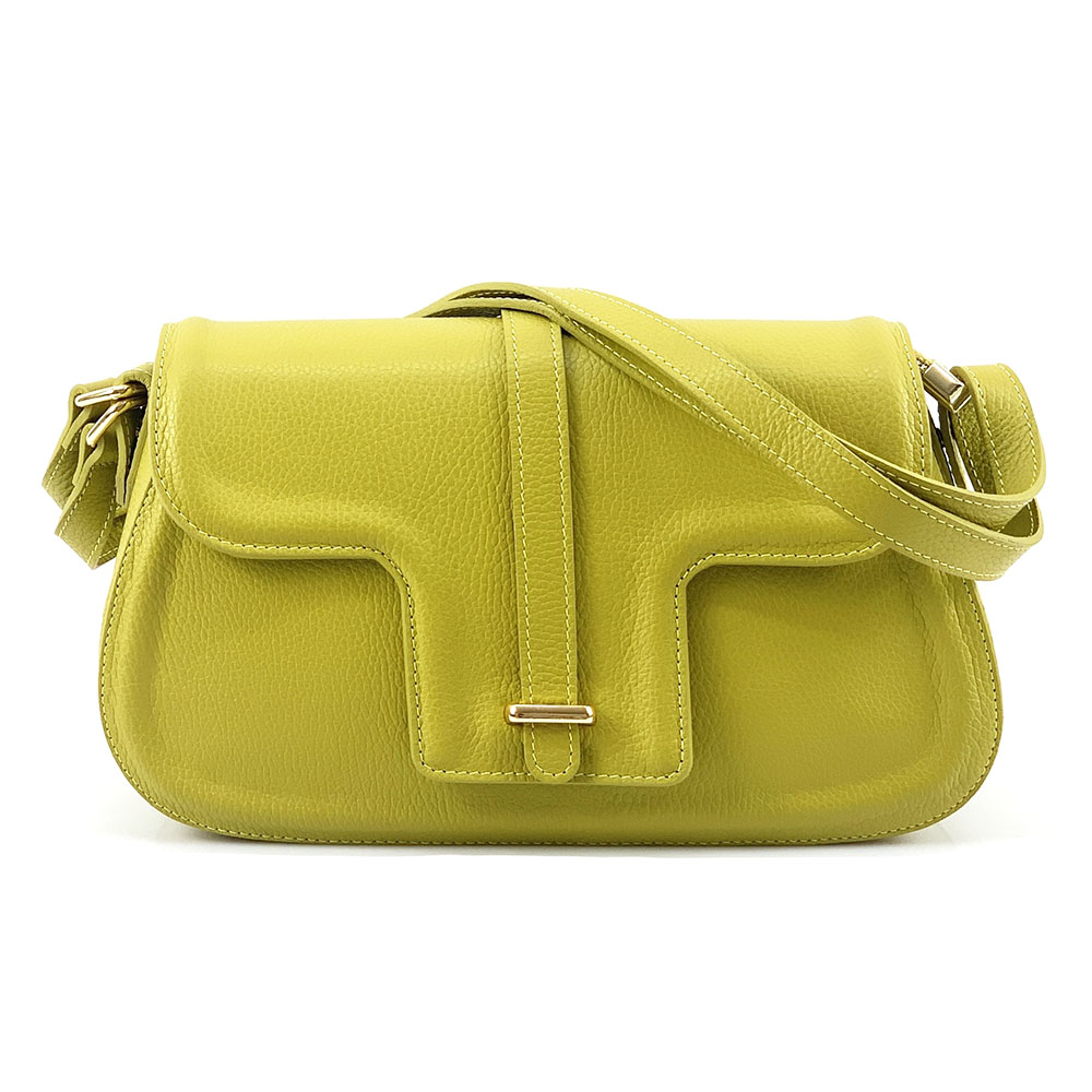 Pepe Leather Shoulder Bag - Made In Italy