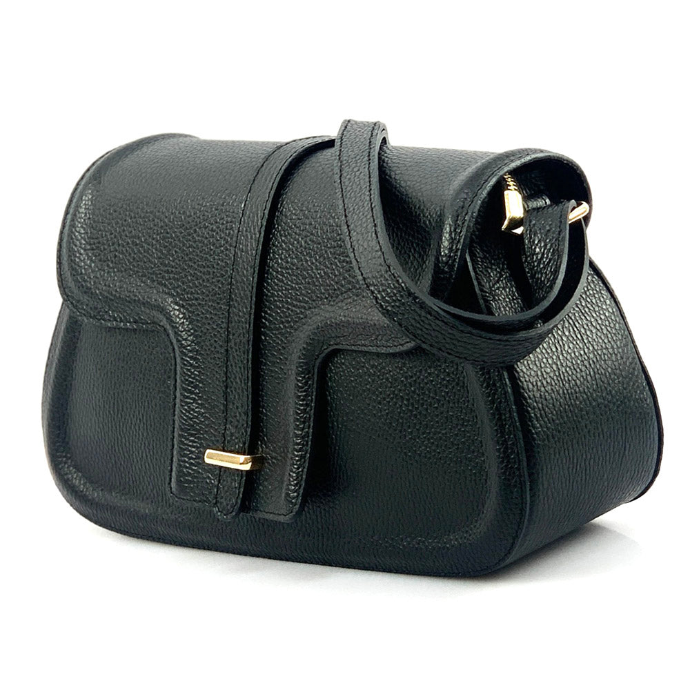 Pepe Leather Shoulder Bag - Made In Italy