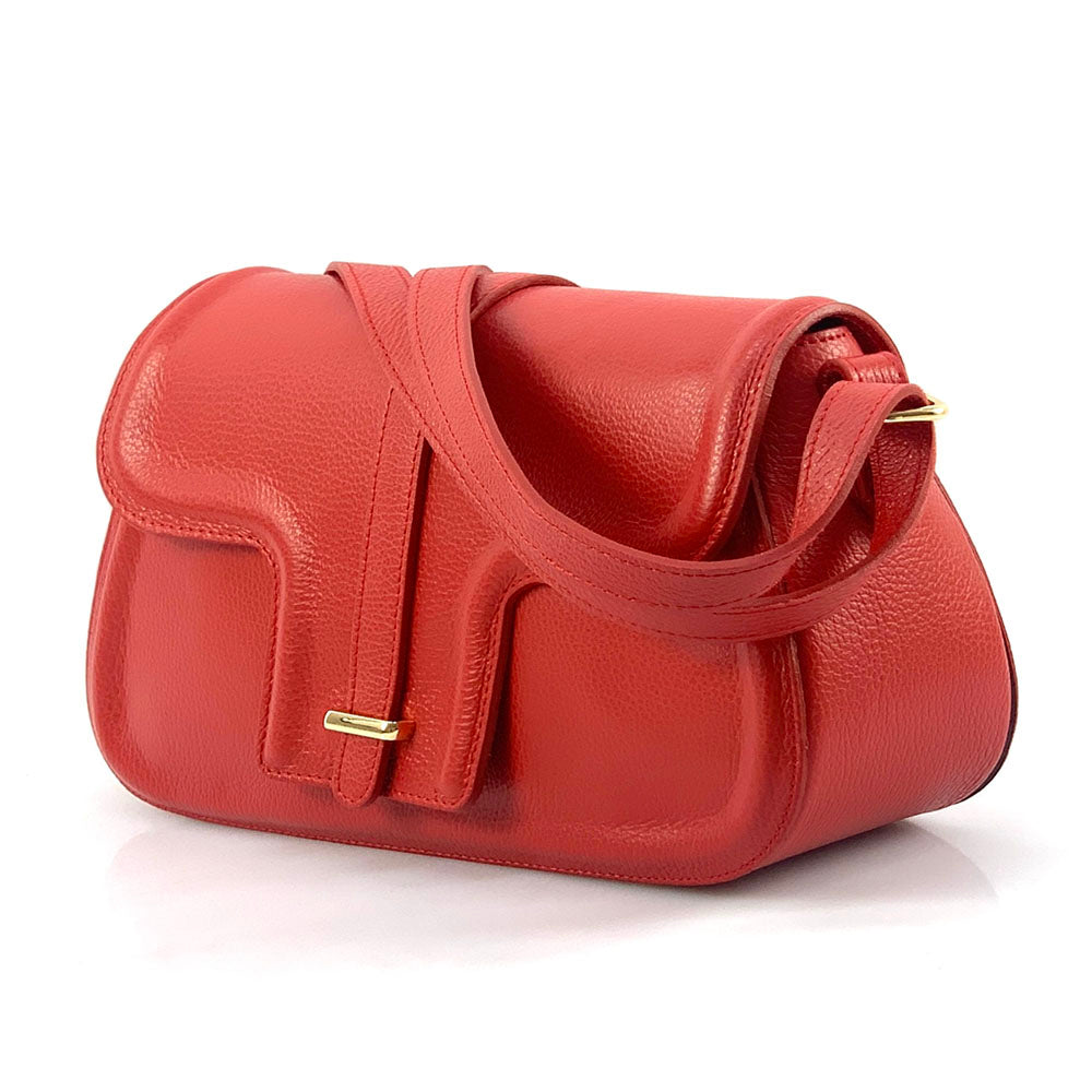 Pepe Leather Shoulder Bag - Made In Italy