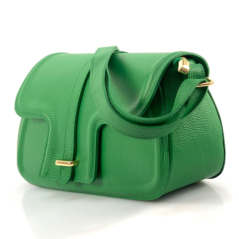Pepe Leather Shoulder Bag - Made In Italy