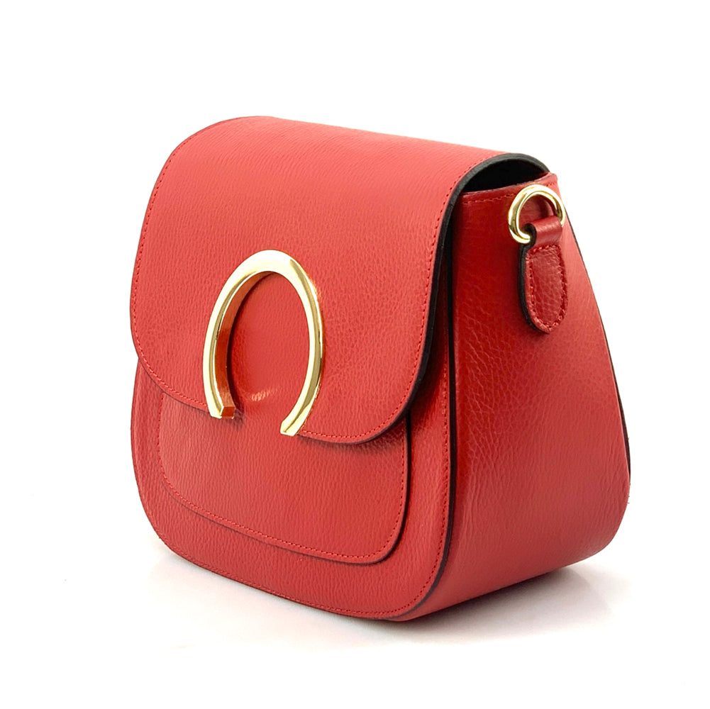 Clara Cow Leather Cross-body Bag - Made In Italy