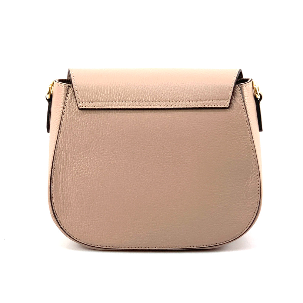 Clara Cow Leather Cross-body Bag - Made In Italy