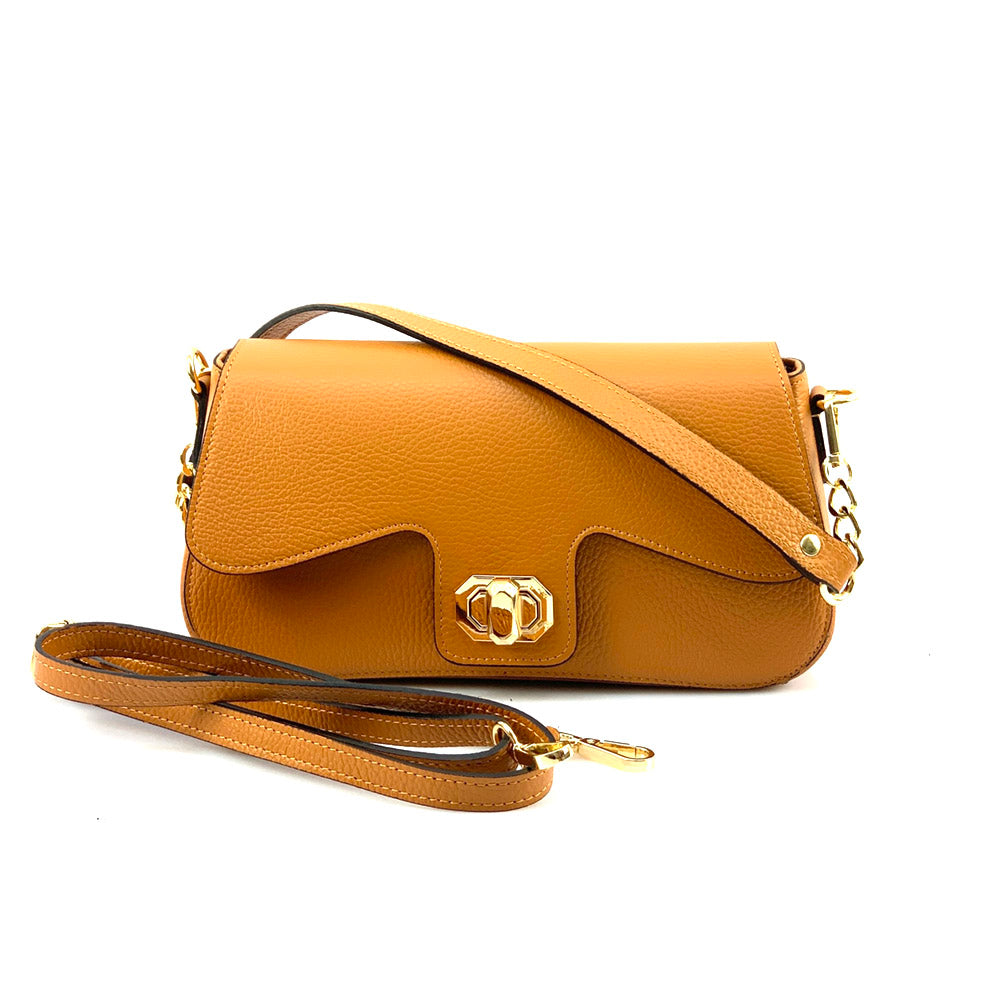 Fatima leather bag - Made In Italy