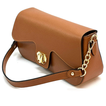 Fatima leather bag - Made In Italy