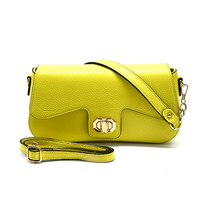 Fatima leather bag - Made In Italy