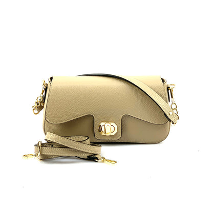 Fatima leather bag - Made In Italy