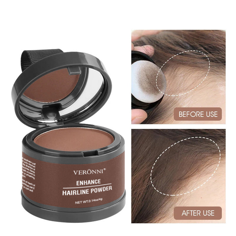 Popular Multi-color Hairline Powder Contouring Shadow Powder for Sideburns, Bun Line, Forehead Hairline Filling