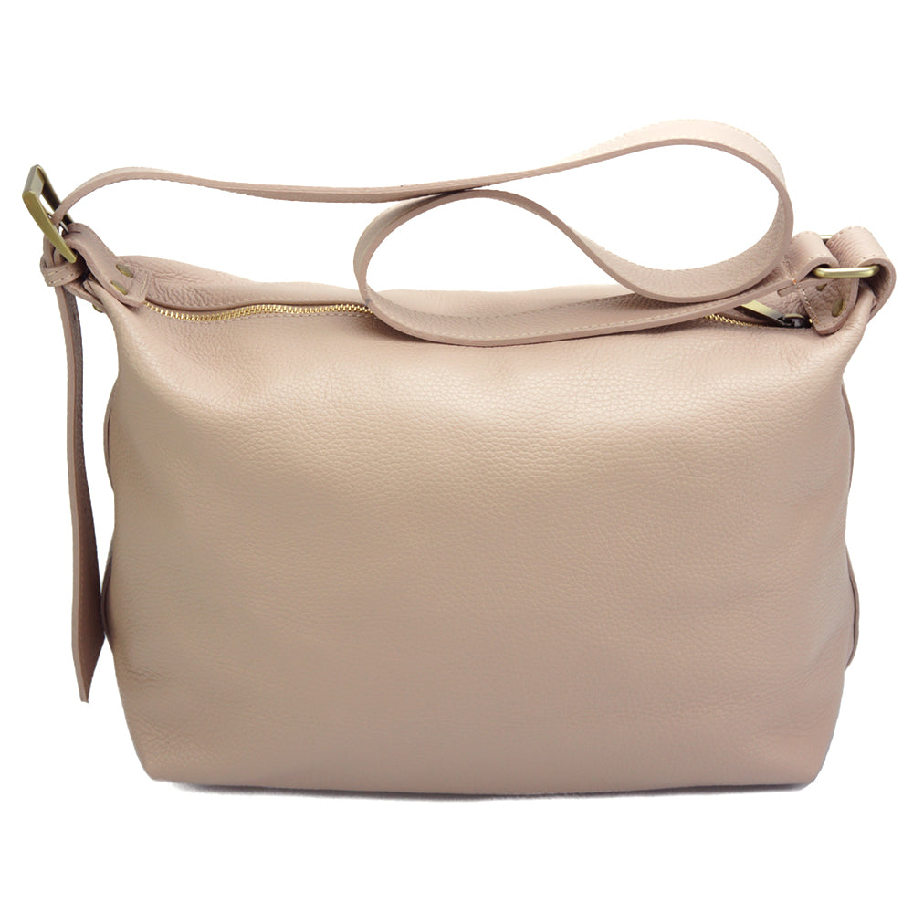 Iolanda leather Shoulder bag - Made In Italy