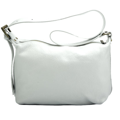Iolanda leather Shoulder bag - Made In Italy