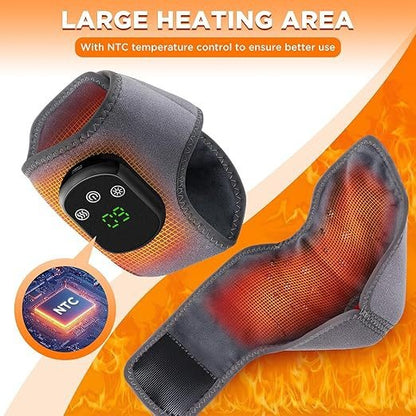 Electric ankle protection hot compress vibrating foot massager massage protector