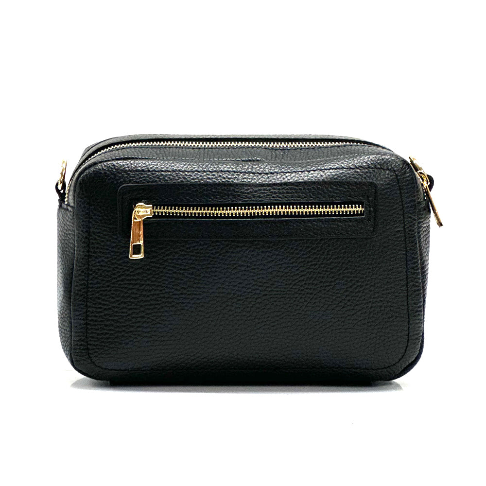 Anita Leather Crossbody Bag - Made In Italy