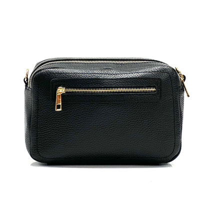 Anita Leather Crossbody Bag - Made In Italy