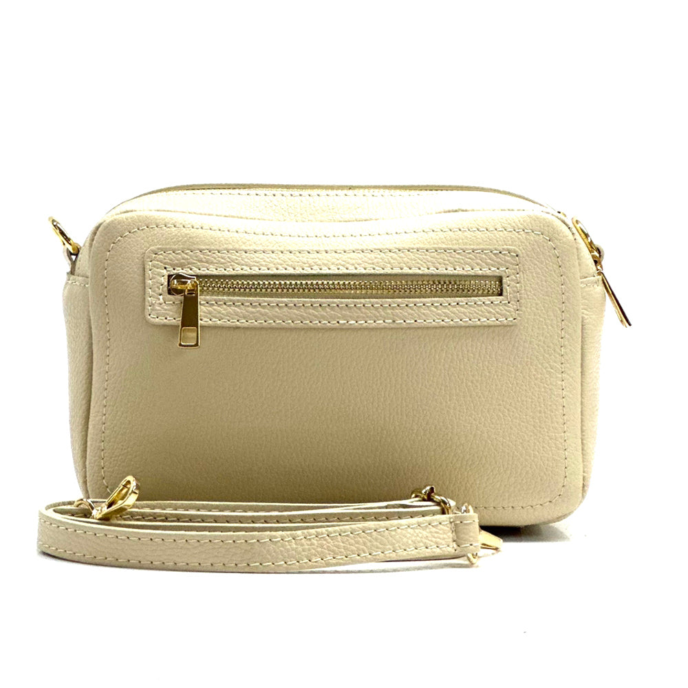 Anita Leather Crossbody Bag - Made In Italy