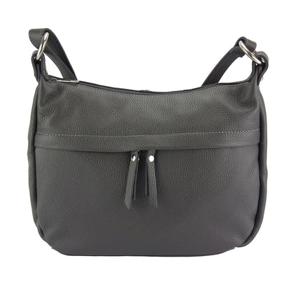 Delizia Leather Shoulder Bag - Made In Italy