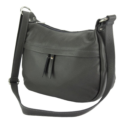 Delizia Leather Shoulder Bag - Made In Italy