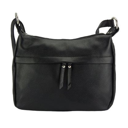 Delizia Leather Shoulder Bag - Made In Italy