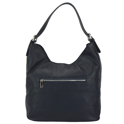 Marita leather Shoulder bag - Made In Italy