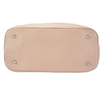 Marita leather Shoulder bag - Made In Italy