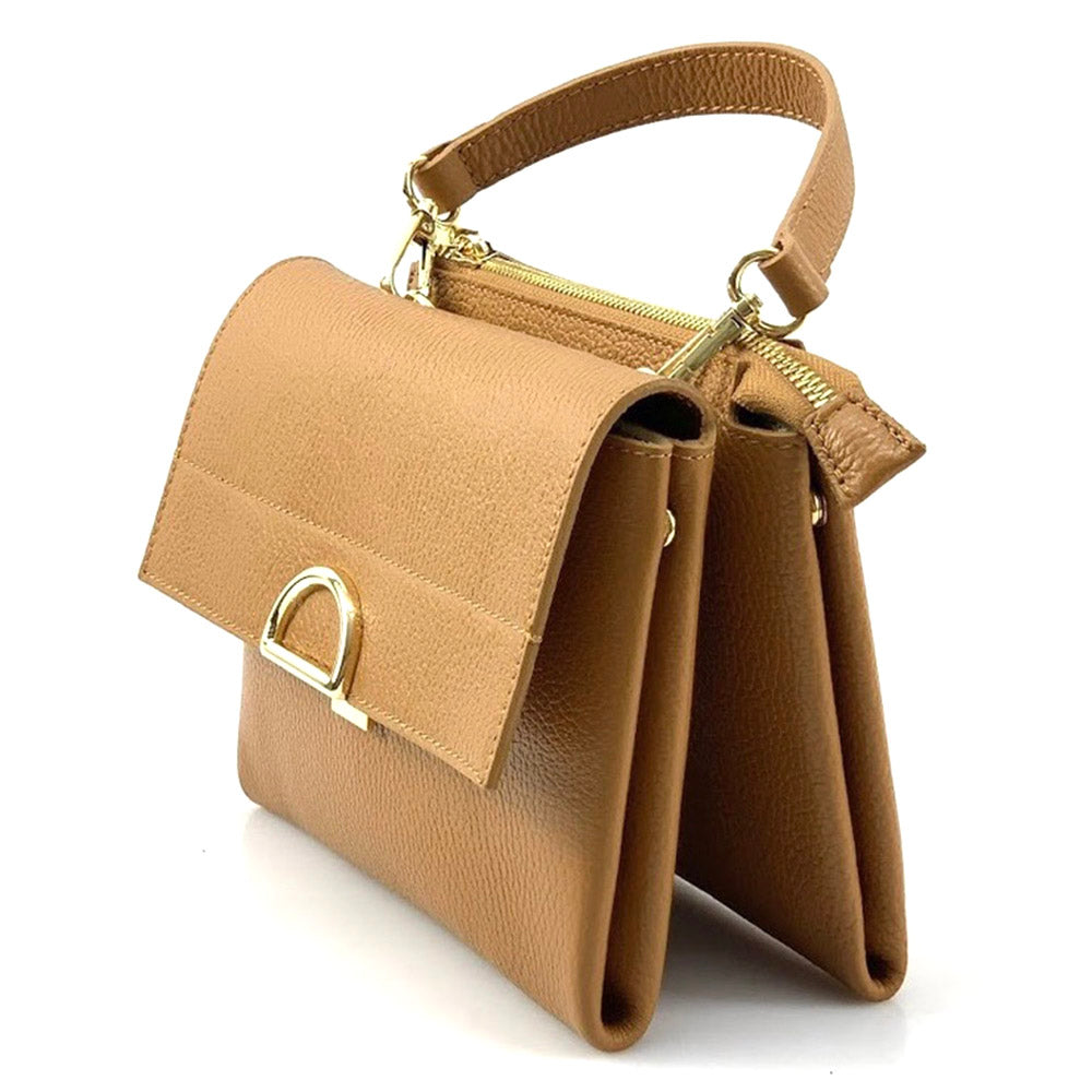 Melissa Leather Handbag - Made In Italy